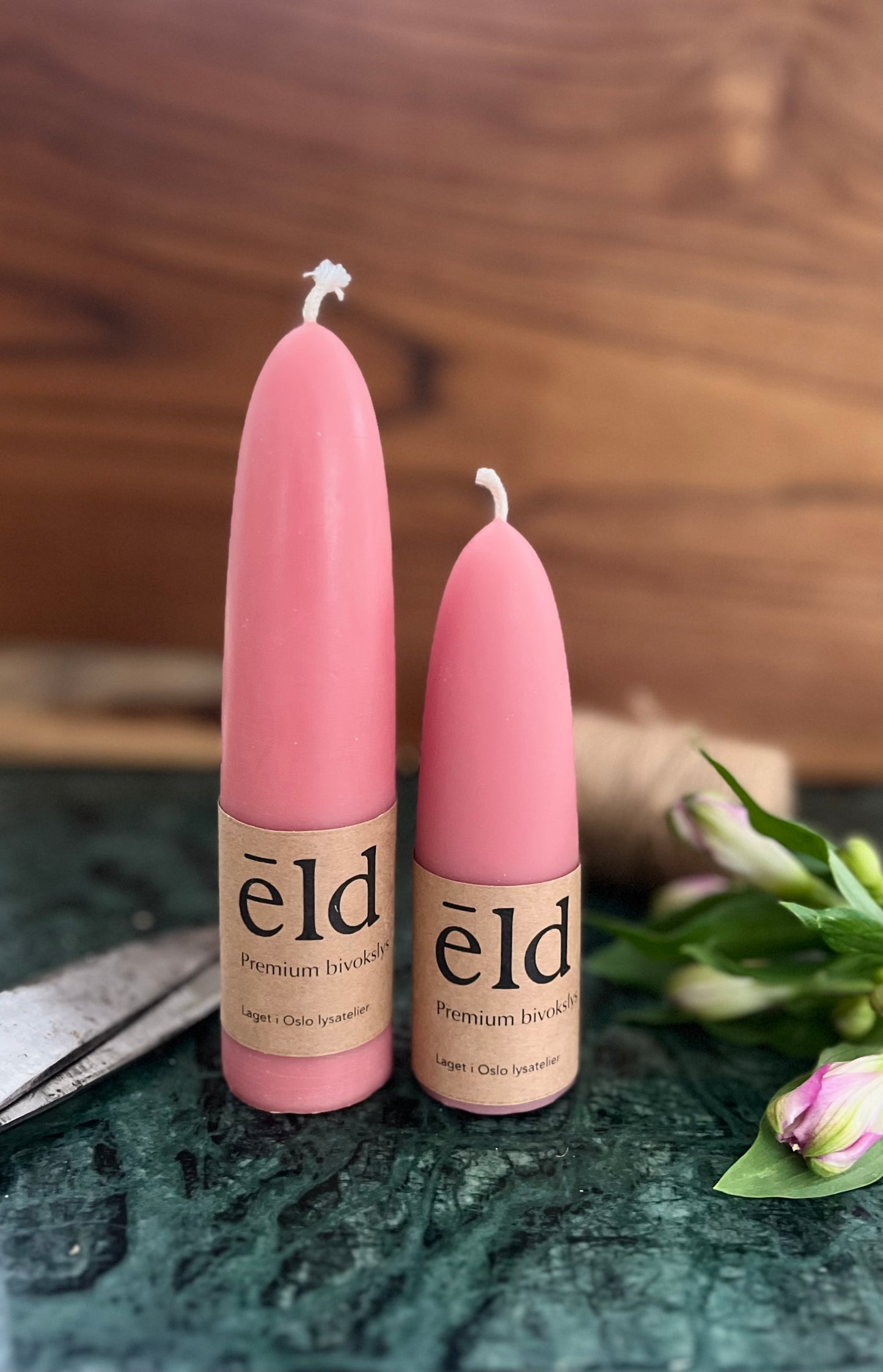 Bivoks Lyskuppel - Håndlaget Premium Bivokslys