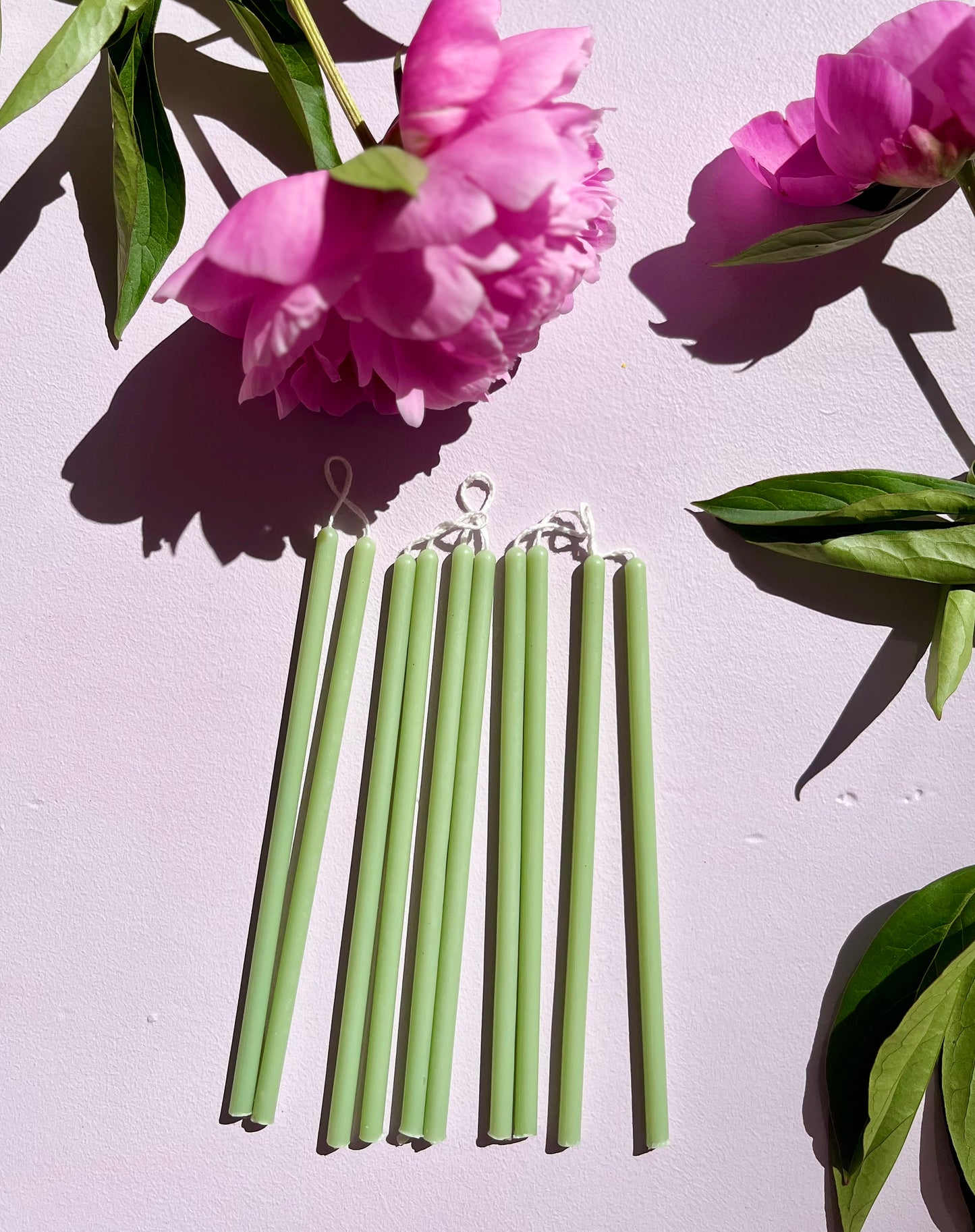 Festlys av bivoks | mini mindfulnesslys | 10 stk