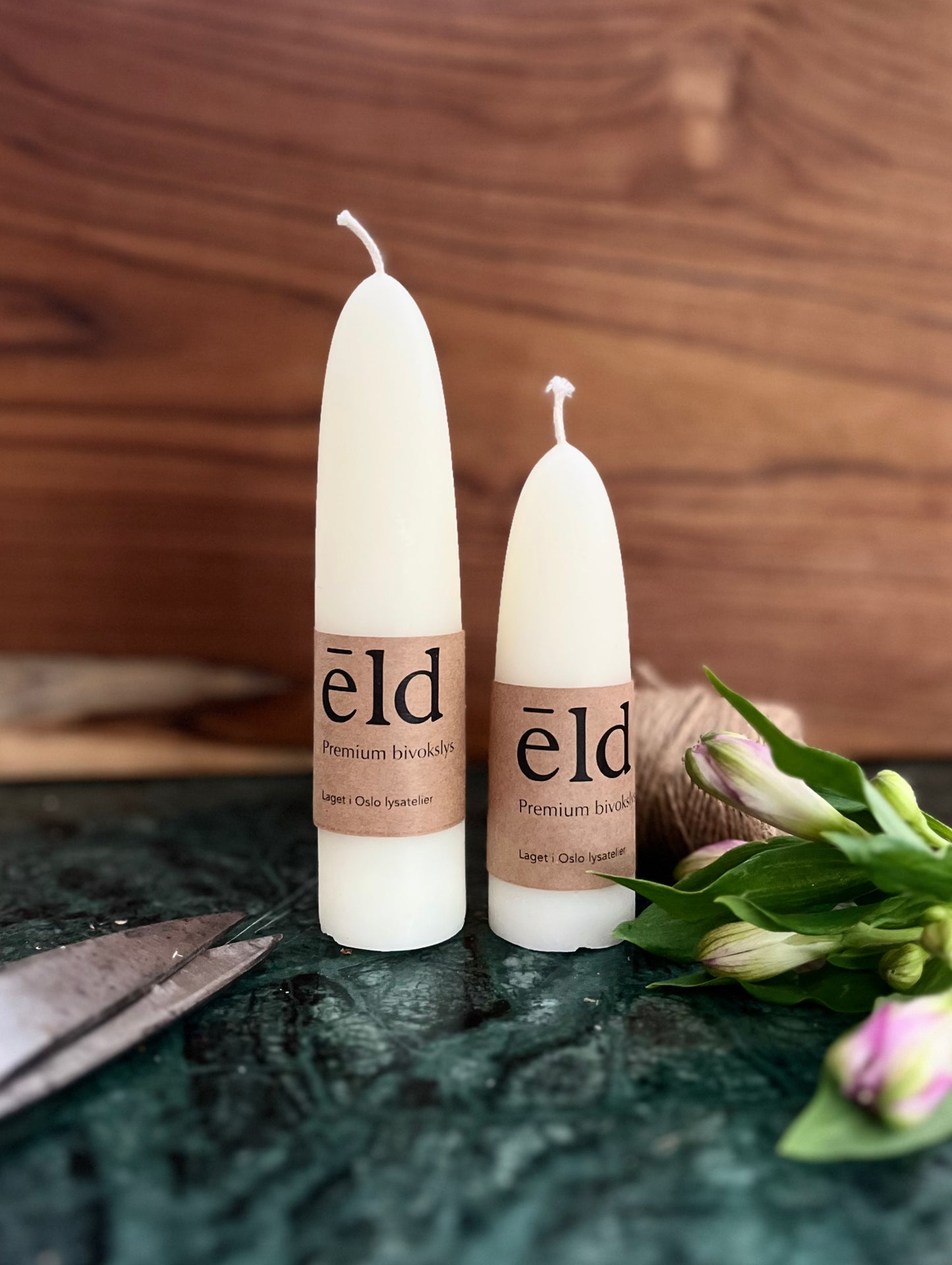 Bivoks Lyskuppel - Håndlaget Premium Bivokslys