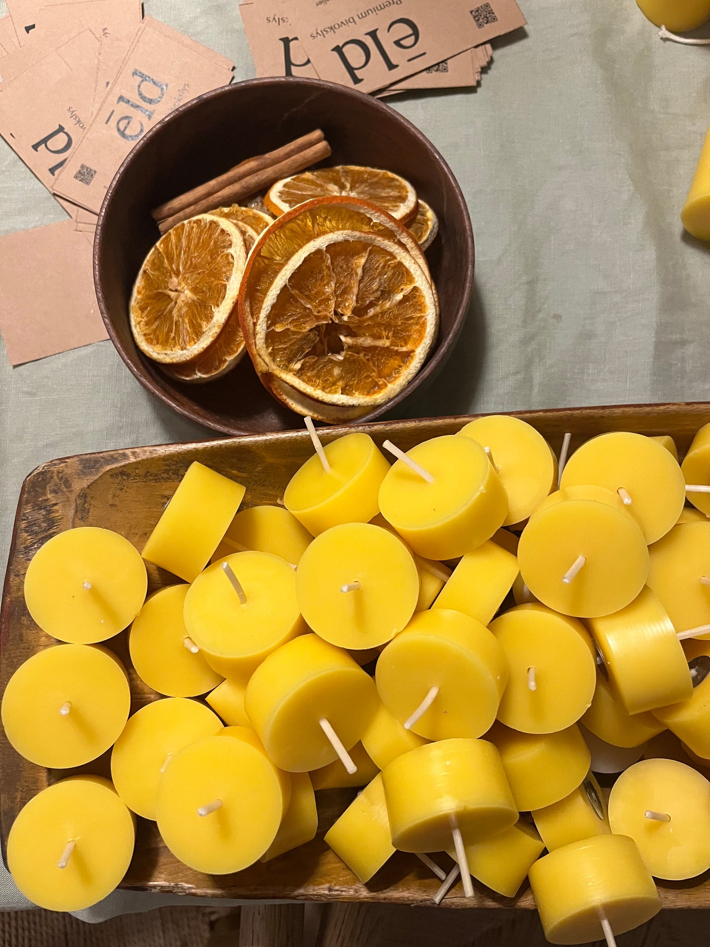 Telys 1 stk | 100% ren bivoks