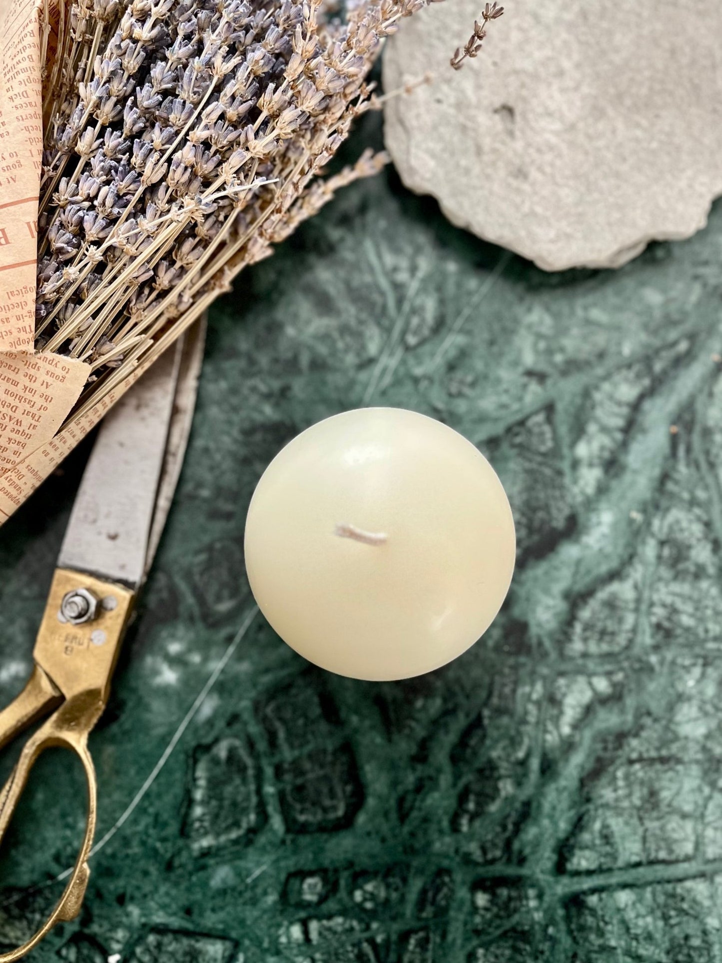 Bivoks lysglobe - stor | brenner vakkert i opptil 25 t - eld naturlys